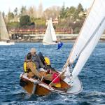 Rare, newly-built wooden Folkboat wins first time out