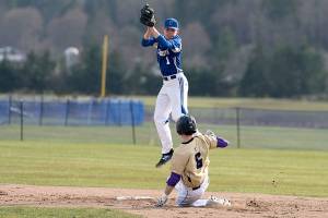 PREP BASEBALL: Sequim wild on basepaths in season-opening win
