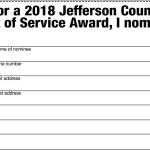 Nominations due in April for Heart of Service Award