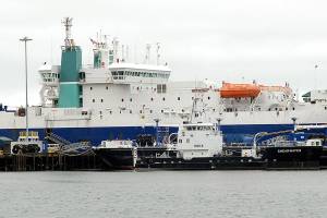 ON THE WATERFRONT: Cable Innovator visits Port Angeles