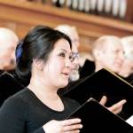 Cherry Geelan is among the sopranos in the Port Townsend Community Chorus. (Diane Urbani de la Paz/for Peninsula Daily News)