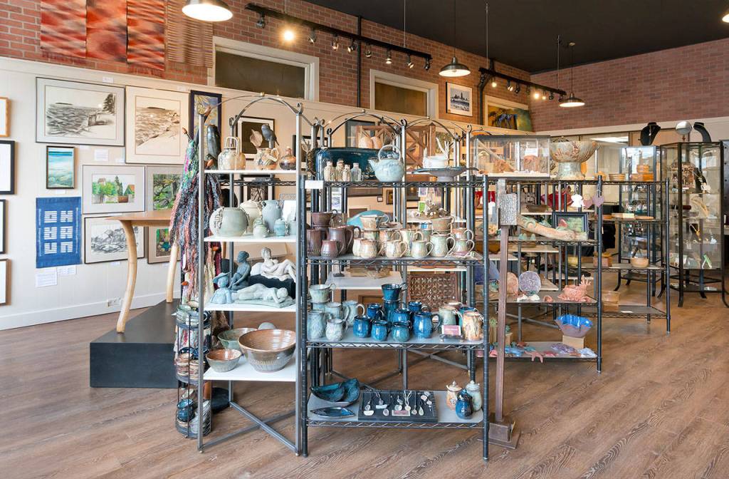 The Harbor Art gallery will celebrate a new location Saturday in Port Angeles.