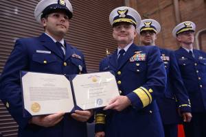 Coast Guard Medal awarded to petty officer for rescue