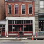 The Zee Tai & Co. building was located here at 918 Water St. in Port Townsend. (Linnea Patrick/for Peninsula Daily News)