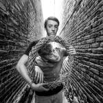 Work by the previous winner of the Teen Photography Contest, Luke Anderson, is pictured.