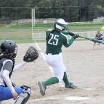Jacob Moore/Kitsap News Group Port Angeles cleanup hitter Olivia Nevaril had three hits and a walk with two runs and two RBIs in the Riders 14-6 win over Olympic on Friday.