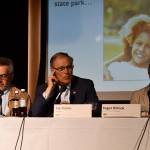 Gov. Jay Inslee held the Results Washington review in Port Townsend on Tuesday. Its mission is to create a more responsive, data-driven and human centered state government. His goal is to create better results for all residents through listening and creating stronger communities. Staff members included Chief of Staff David Postman and Inger Brinck, Results Washington director. (Jeannie McMacken/Peninsula Daily News)