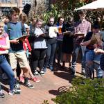 Budding writing students in Port Townsend study tea in preparation for assignment
