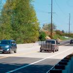 PHOTO: McDonald Creek bridge on Old Olympic Highway reopens to traffic