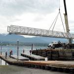 Floats finally installed: Port Angeles creating place for visitors to dock