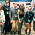 Coastal Watershed Institute interns win mention for poster