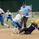 DISTRICT SOFTBALL: Forks stays alive by splitting pair against Castle Rock and La Center