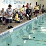 Students operate their underwater robots during the May 19 MATE ROV competition. (Olympic Coast National Marine Sanctuary)