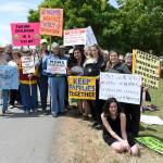 Port Townsend group protests for immigrant rights