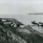 The Diamond Point Quarantine Station, photographed by W. H. Wilcox, is shown. (Jefferson County Historical Society)