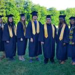 The Clallam Bay High School Class of 2018 received diplomas Friday in a ceremony at the high school gym. (Kelli Wilson)