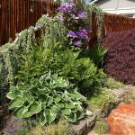 The Pendegraph gardens are one of six Port Angeles area gardens on display at the Petals and Pathways Home Garden Tour on Saturday.