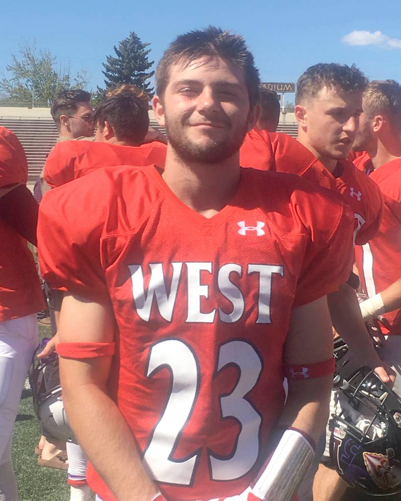 SPORTS BRIEFS: Sequim’s Velarde, Port Townsend’s Foster play in All-State football game; football/cheer camp in Sequim; Soccer registration