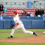 Photo credit: James Snook Port Angeles Cole Uvila has a 1.54 ERA in 11.2 innings in six relief appearances for the Class A Northwest League Spokane Indians this summer.