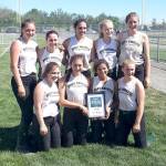 The Port Angeles Illusion 16U team after finishing third at the NSA State Tournament in Tri Cities. Back Row, from left, are Jada Cargo-Acosta, Hunter Humbert, Lucah Folden, Summer Olsen and Ava Brenkman. From left, front row, are Hailey Robinson, Ella Holland, Camille Stensgard and Emma Olsen. Not in the picture are Emi Halberg and Katie Lau.