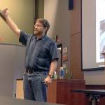 Close encounter: NASA scientist studies space rock fallout in sanctuary