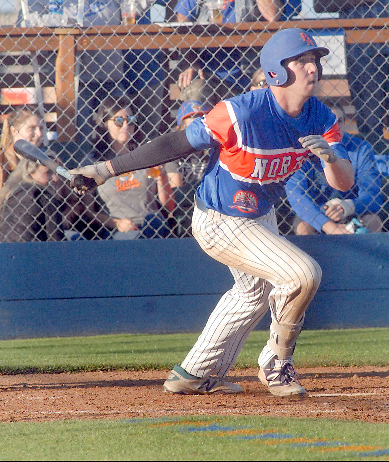 Keith Thorpe/Peninsula Daily News Lefties Kyle Schimpf was picked as the North Division MVP in the West Coast League All-Star Game at Civic Field.