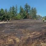 Small brush fire extinguished in Chimacum