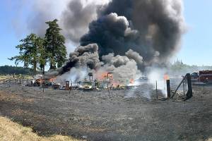 Chimacum fire destroys residence