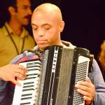 Corey Ledet brings Louisiana zydeco to Fort Wordens Acoustic Blues Festival this week while Jenny Peterson, right, returns to her native Port Townsend to teach blues piano. (Diane Urbani de la Paz/for Peninsula Daily News)