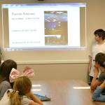 Students study crosswalk safety after accident