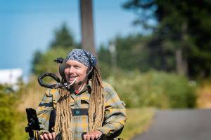 Agnew man plans hot, steep ride in a wheelchair