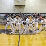 The Hodori Little TigersSouth Korean national demonstration team of children ages 10 to 14 recently traveled to Port Angeles to perform a martial arts demonstration. The team spent a week with host families from the White Crane Martial Arts student body, enjoyed sightseeing, crabbing, a barbecue visited Victoria and Hurricane Ridge and were presented with a proclamation from the Port Angeles City Council and a special city coin from Mayor Sissi Bruch.