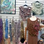 The fiber work of artist Leslie Hoex will be featured at Landing Artists Studio on Saturday during Art Walk.