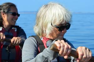 A team in two hours: Strangers row together on longboat in Port Townsend