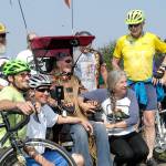 Welcome home: Agnew quadriplegic travels in wheelchair from Idaho