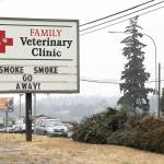 Smoke to stick around Peninsula for awhile