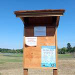 A neighborhood kiosk at North Blake Avenue is one of seven kiosks installed in neighborhoods throughout Sequim.