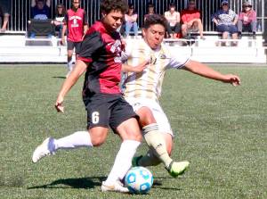 COLLEGE SOCCER: PC men win in shutout, women even record with win