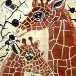 Fiber art, block prints on display in Port Angeles