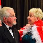 Carol Swarbrick and Jim Dries have collaborated on many theatrical productions including Side by Side by Sondheim, a spring 2015 musical revue in Sequim. (Diane Urbani de la Paz/for Peninsula Daily News)