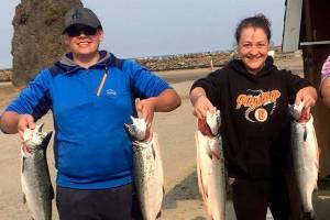 OUTDOORS: Sunny skies for silvers