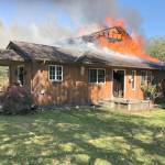 Clallam Bay coach loses home to fire