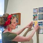 Artist’s exhibit shows her journey through cancer treatment