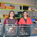 Exchange students help with Port Angeles food program