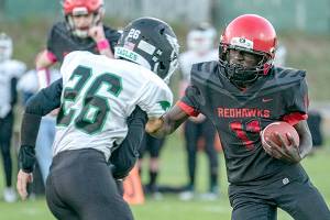 PREP FOOTBALL UPDATE: Port Townsend has chances but falls against hard-running Klahowya; Sequim falls in nonleaguer; North Kitsap shuts out Port Angeles and more scores