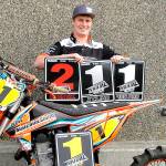 MOTORCYCLING: Port Angeles’ Jake Anstett champion of hillclimb circuits