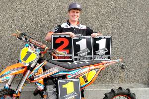 MOTORCYCLING: Port Angeles’ Jake Anstett champion of hillclimb circuits