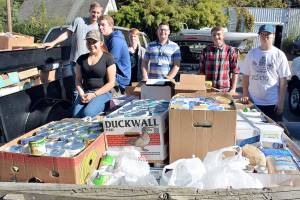 Food drive delivers record bounty for Port Angeles area food bank