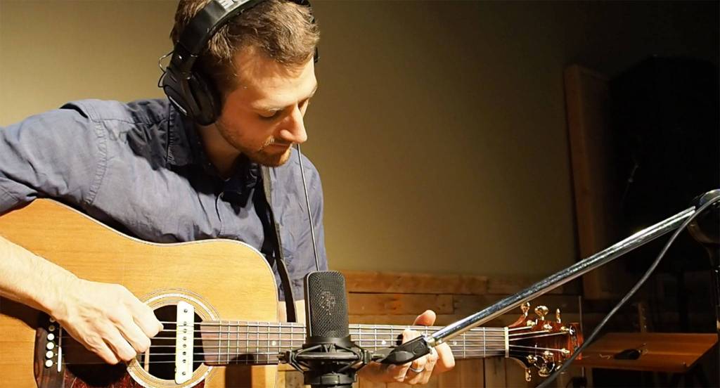 David Isaac Rivers said recording an album with friend and fellow musician Curry Winborn has been rewarding and brought the two closer together. (Erin Hawkins/Olympic Peninsula News Group)