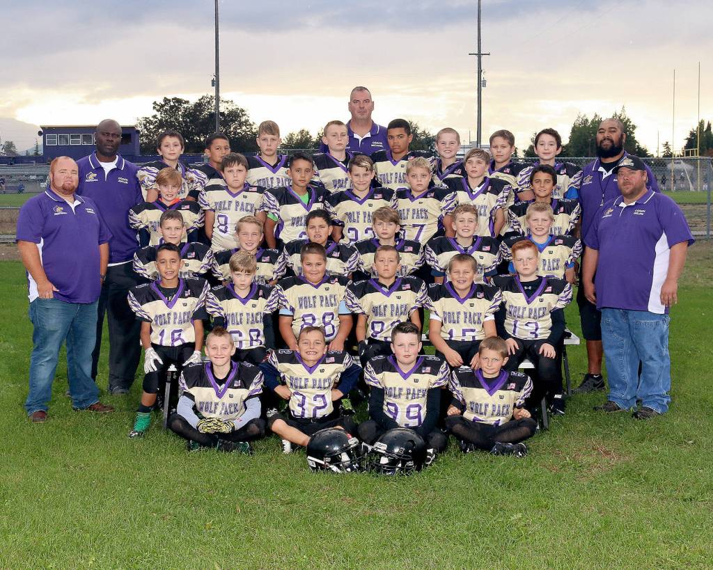 AREA SPORTS BRIEFS: Sequim Wolf Pack teams in youth football title games; Forks beats Stevens in middle school finale